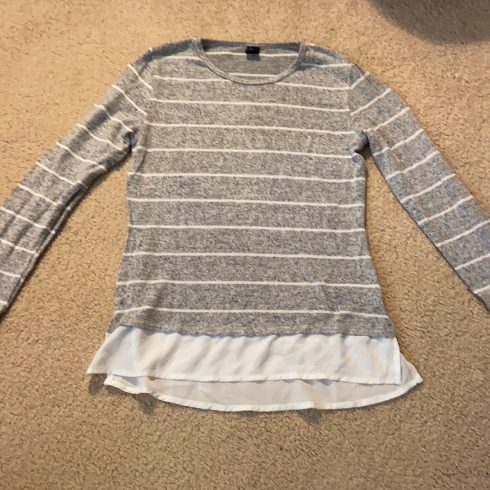 Girls Striped Long Sleeve